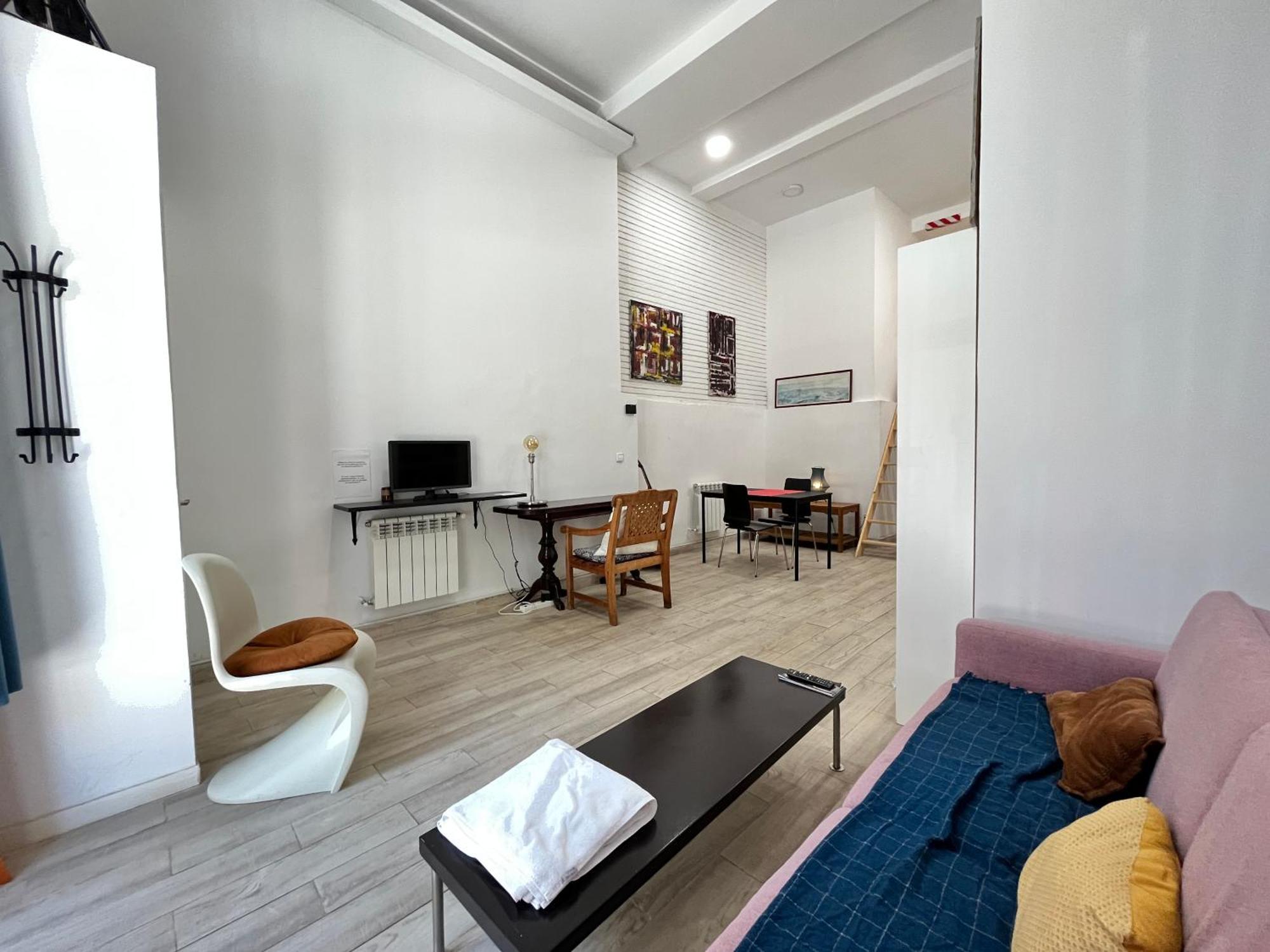 Апартаменты Duplex Manzanares Izq Amarillo Temporal Мадрид Экстерьер фото